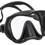 Maska Frameless Super View czarna TecLine - Military Line
