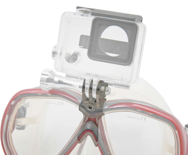 Uchwyt do mocowania kamery GoPro na maskę Tiara II i Vision
